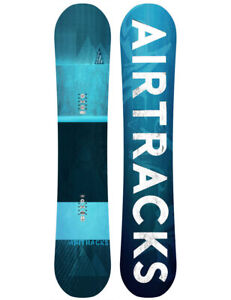 AIRTRACKS Snowboard Bleu Drifter Hybrid Freestyle de Montage Wide 155 160 164