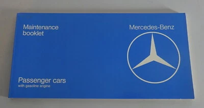 Maintenance Booklet Mercedes-Benz W 123 / W116 / R 107 without entries from 1977 - Bild 1 von 4