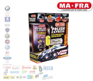 SHAMPOO LUCIDANTE MA-FRA KIT POLISH EXPRESS LUCIDA AUTO CAMPER MOTO 250 ML H0420 - Foto 1 di 3