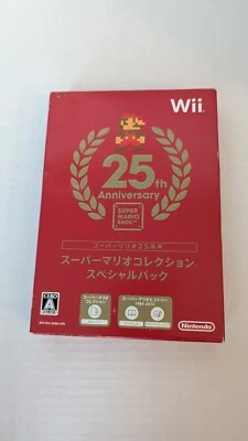 Nintendo Super Mario Bros 25th Anniversary 4-in-1 wii game Japan Special Pack - Image 1 of 4