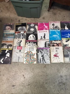 Vintage 1960-1970s Dance Magazine issues Lot Of 25 All Different - Picture 1 of 7