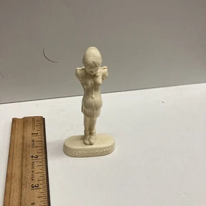 Kilroy Was Here Vintage Pregnant Girl Figure Sculpture - Picture 1 of 6