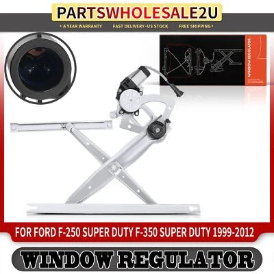 Regulador ventana trasera derecha con motor para Ford F-250 F-350 F-450 F-550 Super Duty Foto 1 de 4