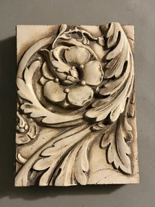 Sid Dickens Memory Block Tile Wall Art T60 Leaf Swirl Retired Nice! - Picture 1 of 8