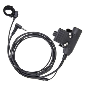 Walkie Talkie Headset Cable Adapter for Yaese VX‑3R Walkie-talkie with Rear Clip - Zdjęcie 1 z 8