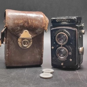 Macchina fotografica Rolleiflex Compur ottica Tessar 1:3,5 f=7,5 cm - Imagen 1 de 5