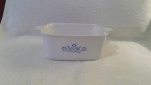 De colección 1972-79 Corningware P-4-B Azul Aciano 7"x5-1/2"x3" Pan Sartén, Holograma - Imagen 1 de 7
