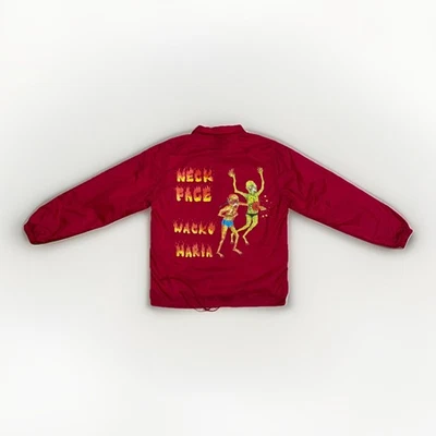 WACKO MARIA × Neck Face NECKFACE Coach Jacket Red Blouson (Used) Rare SMALL - Image 1 of 4