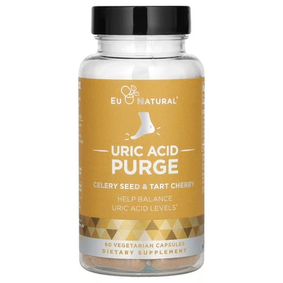 Uric Acid Purge, Celery Seed & Tart Cherry, 60 Vegetarian Capsules - Image 1 of 2