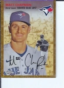 Matt Chapman 2023  Topps Chrome Platinum  Gold Toile Refractor #ed / 50 - Picture 1 of 1