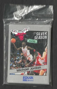 Michael Jordan 1991 Bulls * Juego de 16 cartas igual temporada plateada * PACK SELLADO - Imagen 1 de 2