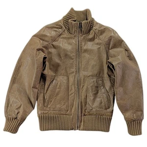 UGG Australia Vintage Bomber Wms Jacke 36 S - Distressed Leder, Rugged Style  - Bild 1 von 24