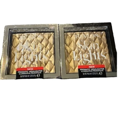 2X Revlon Skin Lights Prismatic Highlighter Daybreak Glimmer 201 0.28oz NEW Lot - Image 1 of 2