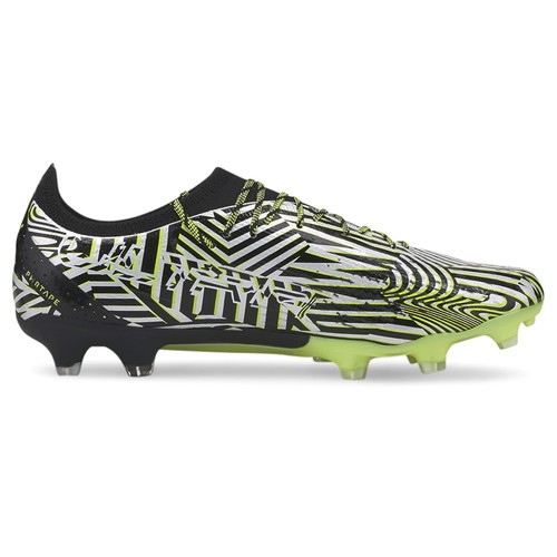 Scarpe da calcio PUMA Ultra Ultimate Dazzle Firm GroundAg da uomo nere sneakers atletica