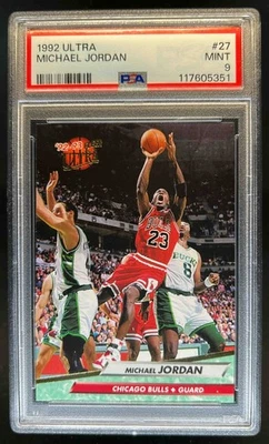 1992-93 Fleer Ultra Michael Jordan No27 Bulls PSA 9 - Изображение 1 из 2