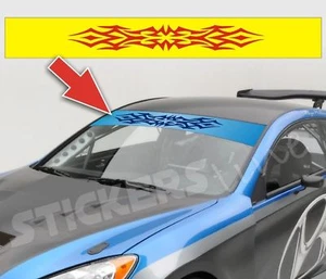 Adesivi FASCIA PARASOLE per auto tuning TRIBALE 3 - Bild 1 von 1