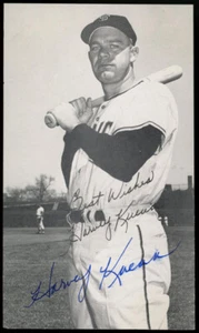 Harvey Kuenn Signed Autographed McCarthy Postcard JSA - Picture 1 of 4