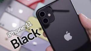 Apple iPhone 11 A2111 128GB USA UNLOCKED Smartphone BLACK Brand New UNOPENED