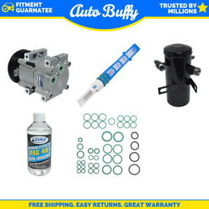 A/C Compressor, Drier, Seal, Tube & Oils Kit Fits Ford F Super Duty, Ford F-350