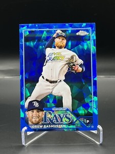 2023 Topps Chrome Sapphire #449 Drew Rasmussen