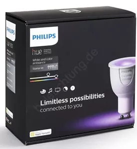 Philips - Basic Set Hue STARTER KIT 3 x GU10 / 6,5W + Dispositivo de conexión - Imagen 1 de 4