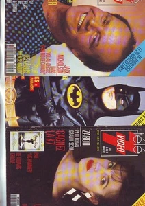 lot 15 couvertures de magazines portraits acteurs actrices années 80/90  - Picture 1 of 5