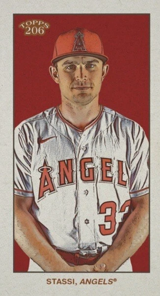 [DIGITAL CARD] Topps Bunt - Max Stassi - Topps 206 22 S4 - White Base Wheel - Image 1 of 1