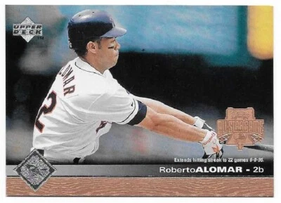 ROBERTO ALOMAR 1997 Upper Deck Baseball # 19 Baltimore Orioles HOF NM - MT - Image 1 of 2