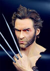 12'' X-MAN Wolverine Logan Bust Model Resin Figure Statue Display Model Toy Deco