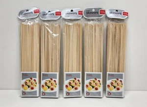NOS Good Cook 12" Bamboo Skewer 5 -  100 Count Packs. - Picture 1 of 5