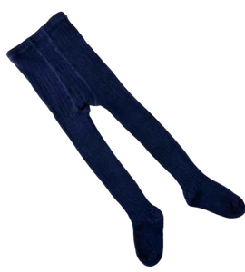 Sierra Socks Cotton Tights For Girls and Teens - School Uniform Tights - Picture 1 of 37