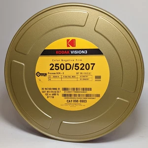 KODAK 35MM VISION3 COLOR NEG. MOVIE FILM 250D / 5207 400' ft *BRAND NEW FRESH* - Picture 1 of 2
