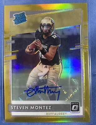 2030 Steven Montez ~Panini Chronicles Rated Rookie Gold 7/10 SSP - Image 1 of 2