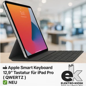⌨️ Apple Smart Keyboard 12,9" Clavier pour iPad Pro FR QWERTZ Tab Keyboard A1636 - Photo 1/9