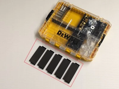DeWalt Medium ToughCase Divider Inserts Compatible with ToughCase+ (5-Pack) - Image 1 of 4