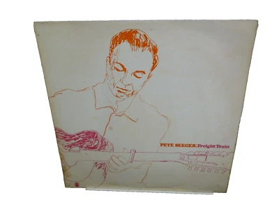 PETE SEEGER.  "FREIGHT TRAIN (FOLK SONGS"  LP UK 1964. WORLD RECORD CLUB. - Image 1 of 4