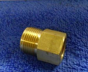 LAVADORA A PRESIÓN JETWASH KARCHER TORNILLO WHEELIE ACCESORIO 22MM MACHO x 3/8 BSP HEMBRA - Imagen 1 de 12