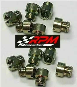 KIT PRINCIPAL DE JETS Holley Carburador Carburador 50-109 1/4-32 ELIGE CUALQUIER TAMAÑO PAQUETE DE 12 - Imagen 1 de 1