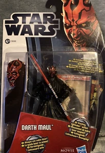 STAR WARS MOVIE HEROES -Darth Maul figure Hasbro 2012 NM Includes Game Card new - Picture 1 of 1