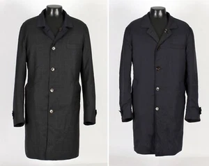 Brunello Cucinelli Wool / Nylon Reversible Coat Jacket - XXL - $4995 Retail - Picture 1 of 12