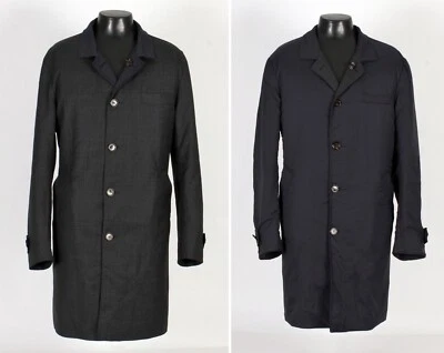 Brunello Cucinelli Wool / Nylon Reversible Coat Jacket -  XXL - $4995 Retail - Image 1 of 4