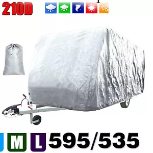Wohnwagen Plane Abdeckplane Caravan Cover Schutzhülle Wohnwagenplane Gr. L M - Bild 1 von 21