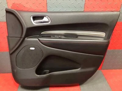 2016-2018 Dodge Durango RH Passenger Front Door Interior Trim Panel Black-VLX9 - Image 1 of 4