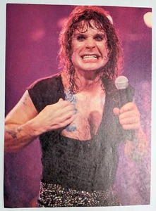 OZZY OSBOURNE LIVE / MAGAZIN GANZSEITE PINUP POSTER AUSSCHNITT (43) - Bild 1 von 2