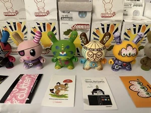 Kidrobot Dunny Huck Series 5 lot of 9 come complete mad barbarian, S. Harrington - Picture 1 of 11