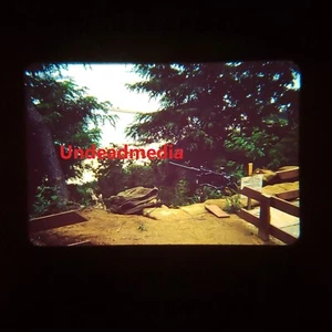 Korean War Military 50 Cal M-63 1950's 35mm Slide Red Border Kodachrome - Picture 1 of 3