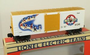 LIONEL TRAINS 1ST YEAR MICKEY MOUSE 60TH ANNIVERSARY UNCATALOGED 1991 BOXCAR NEW