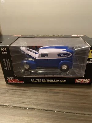 Ford Sedán Racing Champions Hot Rod '40 Entrega Azul Edición #76 1:24 Nuevo en Caja Limitado Foto 1 de 4
