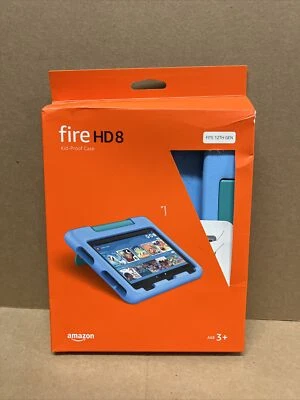 Amazon Kid-Proof Case for Fire HD8 Fits 12th Gen 2022 Blue MK - OPENBOX - Image 1 of 3