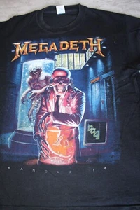 Megadeth - Hangar 18, Größe L, Front- & Backprint, The Big Four, Thrash Metal - Bild 1 von 10